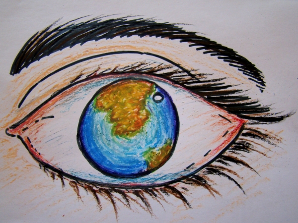 Creation of Eyes of the Earth: Step 4